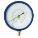 REFCO R7-220-DS-R134A manométer D=100 mm, olajtöltésű