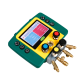 REFCO REFMATE-4 CA-WTC elektronikus szervizarmatúra 4 csapos tömlővel, 2 digitális hőmérséklet érzékelővel és 3/8